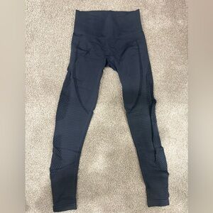 Dark gray Ziya Textured Leggings